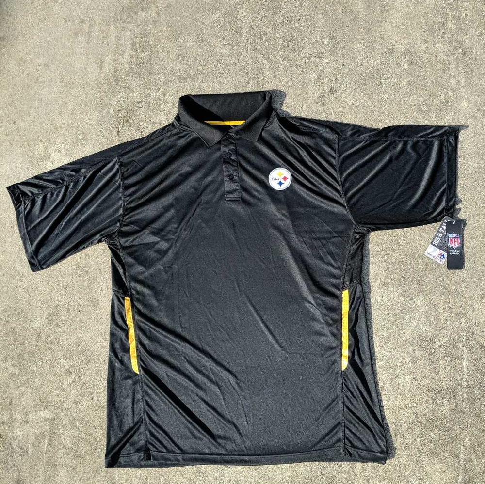 Pittsburgh Steelers NFL Majestic Sz XLT Shirt New‎